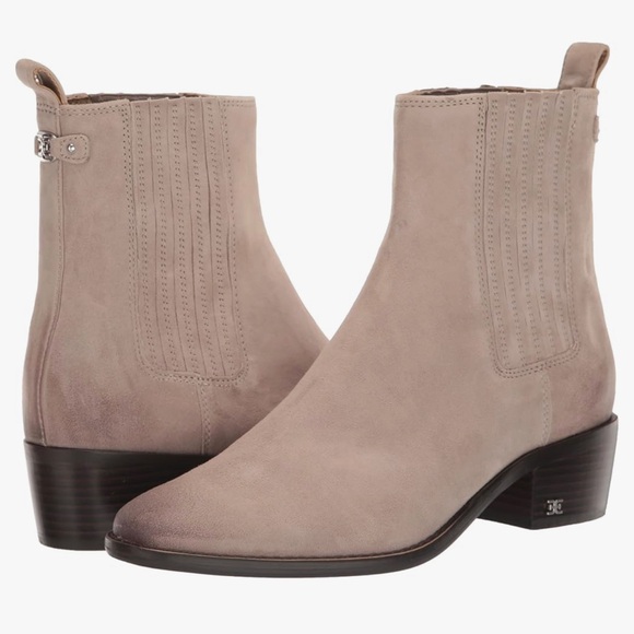 Sam‎ Edelman Bronson Suede Bootie - Picture 1 of 10